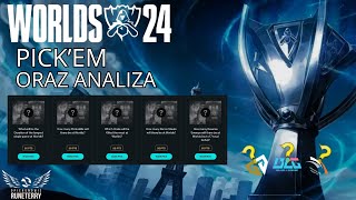 Worlds 2024 PICKEMs  Nieprofesjonalna analiza i typowanie [upl. by Pierce919]