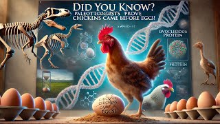 Title Did you know Paleontologists Just Proved that Chickens Came Before Eggs New Research [upl. by Anahsit378]