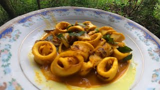 How to Make Cuttle Fish Curry at Home  APE AMMA [upl. by Mahalia]