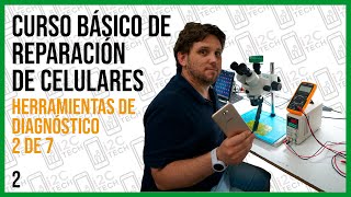 2 CURSO DE REPARACION DE CELULARES ¿Qué HERRAMIENTAS necesito  Herramientas de DIAGNÓSTICO 27 🔧 [upl. by Stephine]