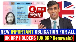 What to do When your UK Biometric Residence Permit brp expiring 2024 UK BRP card expiring BRPS [upl. by Rebliw]