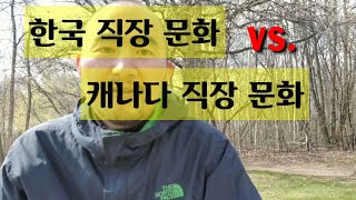 한국 직장 문화 vs 캐나다 직장 문화 [upl. by Catlin]