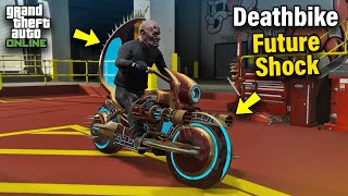 GTA 5 Online FUTURE SHOCK DEATHBIKE Customization amp Test  Indian 101 Scout [upl. by Ramirol]