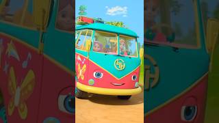 Wheels on the Bus trending viral popular cartoon bussong shorts youtubekids ytshorts [upl. by Tega62]