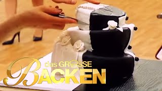 Hochzeitstorte mal anders  Teil 2  Das große Backen Finale 2015  SAT1 [upl. by Ajnek]