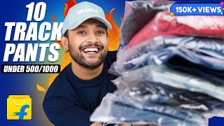 10 Best Track Pants Joggers Under 5001000 for Men 🔥 Flipkart Cargo Pants Haul 2024  ONE CHANCE [upl. by Lennox454]