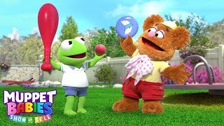 Kermit and Fozzies Show and Tell  Muppet Babies  Disney Junior [upl. by Whatley332]