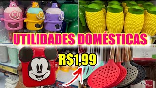 LOJA CAMPINEIRA UTILIDADES DOMÉSTICAS R199 🟣 DISTRIBUIDORA CANINDÉ ATACADO [upl. by Ahsieym]