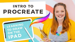 Intro to Procreate  Learning to Draw on the iPad [upl. by Berg]