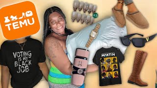 Fall Fashion MustHaves Epic Temu Unboxing amp TryOn [upl. by Carbrey932]