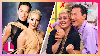 Amy Dowden and Carlos Gu on Returning to Strictly  Lorraine [upl. by Aniahs]