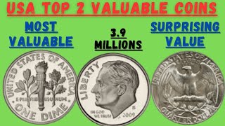 Most valuable and worth money coins Surprising value watch a big update now [upl. by Notnef]