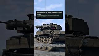 FV107 Scimitar SingleEdged Sword  GraphiteGamez warthunder shorts [upl. by Nomad]