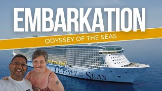 Odyssey of the Seas Transatlantic  Day 1 Embarkation [upl. by Ruder]