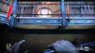 Dishonored  Windblasting Gameplay [upl. by Atrim147]