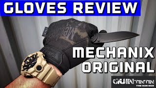 Tactical Gloves Review  Mechanix Original Multicam Black [upl. by Ltihcox439]