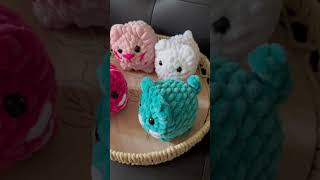 Gatos a crochet shortvideos crochet amigurumicrochet amigurumist cute handmade [upl. by Obaza360]