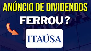 ITSA4 ITAUSA ANÚNCIO DE DIVIDENDOS e 4T22 DIVIDENDOS E LUCROS VÃO CAIR MAIS [upl. by Kamal235]