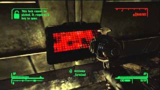 Fallout New Vegas  Vault 34 Armory Walkthrough [upl. by Kimitri866]