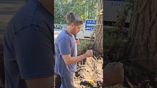 Plumber Uses Witching Rod to Find Water Main [upl. by Frierson731]