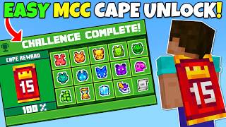 LEAKED Every MCC Cape Mystery Solution The EASIEST Way To Unlock New MCC Minecraft Cape [upl. by Oneg]