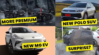 VW Polo SUV  2025 MG ES5  5 New car Edition launch  Tata Curvv amp Nexon Crash Tested [upl. by Nodnnarb77]