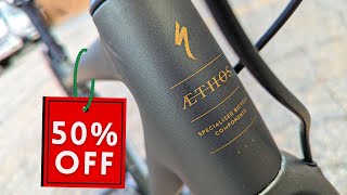 The Half Price Superbike  2022 Specialized Aethos Comp Rival AXS [upl. by Lenej]