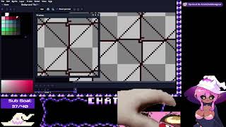 Pixel Art Tutorial Day  Backgrounds amp Tilesets Aseprite Witch Magnus [upl. by Enilrae]