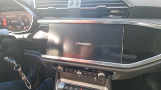 Audi Q3 F3 2020 Intera Video Codifica ObdEleven Cambio screen in Mib [upl. by Tychonn291]