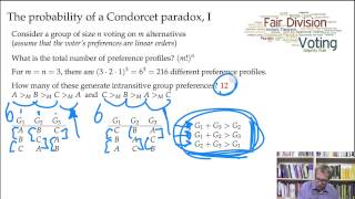 The Probability of a Condorcet Paradox [upl. by Flowers]