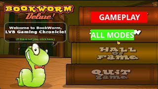 Bookworm Deluxe 2003 All Modes Gameplay 4K 60 FPS PC [upl. by Haggi]