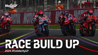 MotoGP Race Build Up  2024 SolidarityGP [upl. by Farrow841]