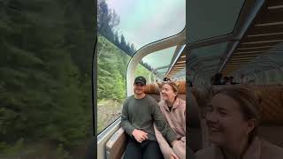 CANADA ROCKY MOUNTAINEER LUXURY TRAIN RIDECanada shortvideo trending travelvlog travel [upl. by Attesor]