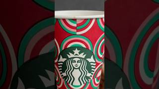 Starbucks Holiday Cup Decorating Idea starbucks creative diy creative shorts [upl. by Aliak]