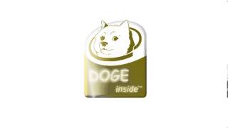 Doge inside animated logo [upl. by Adnirol201]