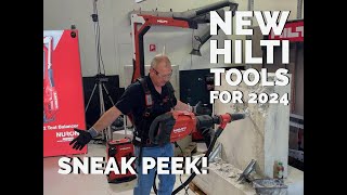 New Hilti Tools For 2024  Sneak Peek [upl. by Maure]