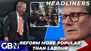 Reform UK Hit MAJOR Milestone Overtaking Labour Party In Popularity  The NationBuilders’ [upl. by Bilat]