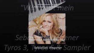 Keyboard EPiano Klavier spielen lernen  WÄR HEUT MEIN LETZTER TAG  Helene Fischer  S Wegener [upl. by Anec]