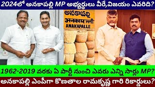 Anakapalle MP candidates MLA constituency Survey Exit Poll Who will win Assembly Winning ChancesPT [upl. by Nosle474]