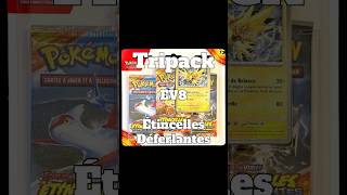 POKEMON TCG Opening FR Tripack Électhor EV8 Étincelles Déferlantes [upl. by Hcib976]