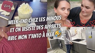 ⌜VLOG⌝ Gros HAUL Kiabi Weekend chez les minous et visite d’appartement chez Ikea avec Antho 🤣 [upl. by Campos]