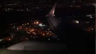 American Airlines 757200 Night Takeoff from LAX [upl. by Alegna]