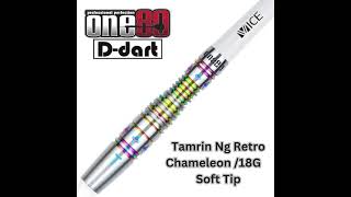 D DART STORE ONE80 SOFT TIP DART  18G Tamrin Ng Retro Signature Dart Set Original Electronic Dart [upl. by Aceber485]