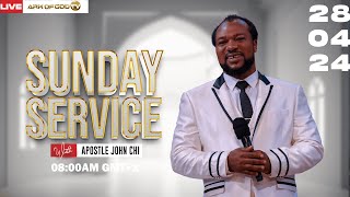 THE AGCOM SUNDAY SERVICE BROADCAST WITH APOSTLE JOHN CHI 28042024 [upl. by Portingale715]