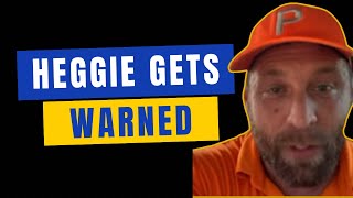 DECCA HEGGIE gets issued a WARNING [upl. by Sokul]