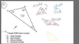 FTCE MATH 5  Triangles  GOHmathcom [upl. by Nehr]