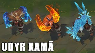 Udyr Xamã REWORK 2022  Spotlight PREVIA [upl. by Brogle]