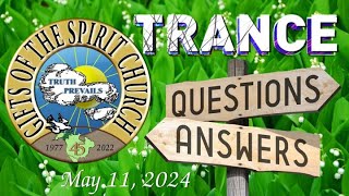 GOTSC Trance Questions and Answers May 11 2024 [upl. by Golden]