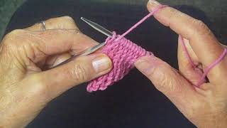 DOUBLE STOCKINETTE STITCH [upl. by Haldes]