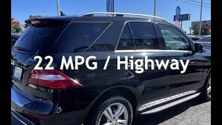 2014 MercedesBenz ML 350 4MATIC for sale in SACRAMENTO CA [upl. by Yellhsa864]